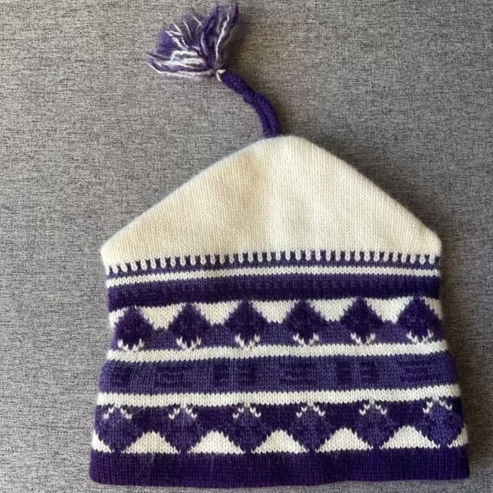 vintage wool toque